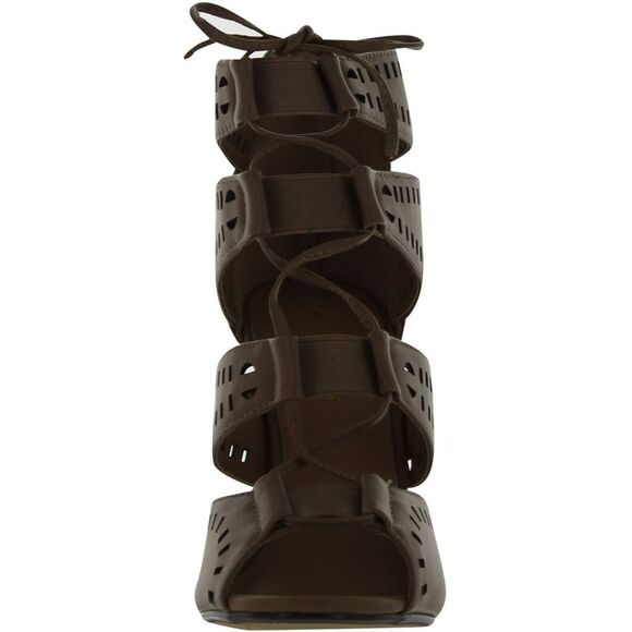 Mark and Maddux Common-02A Taupe Womens sandals 9 NEW - Picture 3 of 4